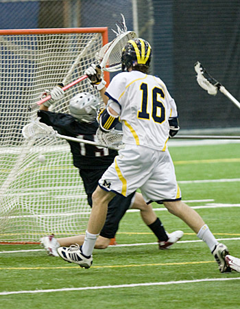 Trevor Yealy Scores Eleven Goals for Michigan Lacrosse