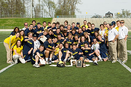 Michigan Lacrosse 2009 CCLA Champions