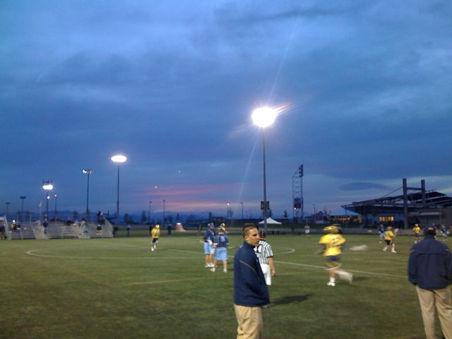 Michigan Lacrosse Sunset